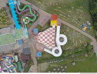 photo texture of aquapark from above 0007